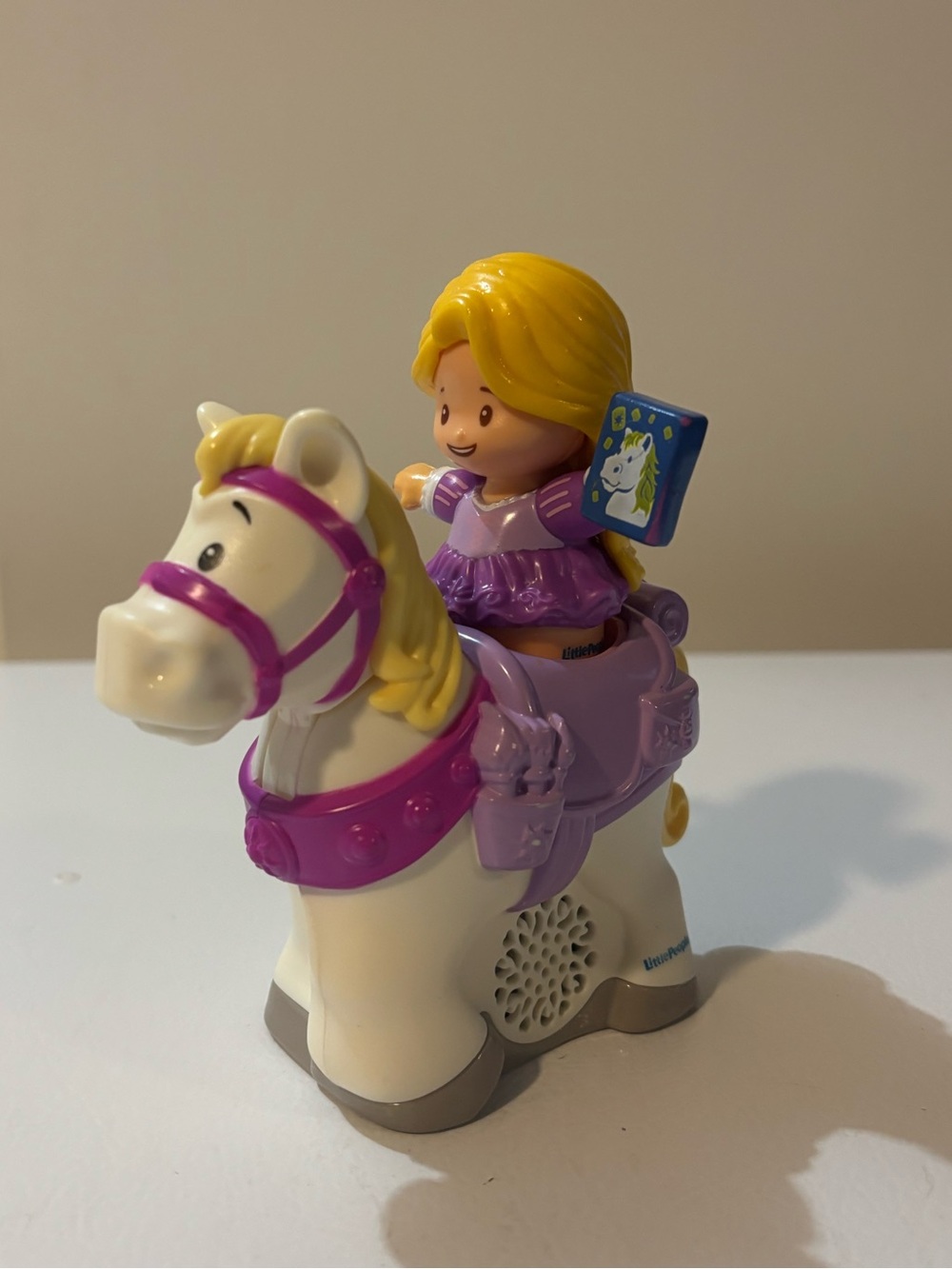 Fisher Price Little People Disney Rapunzel With Horse Maximus GUC Sounds Work